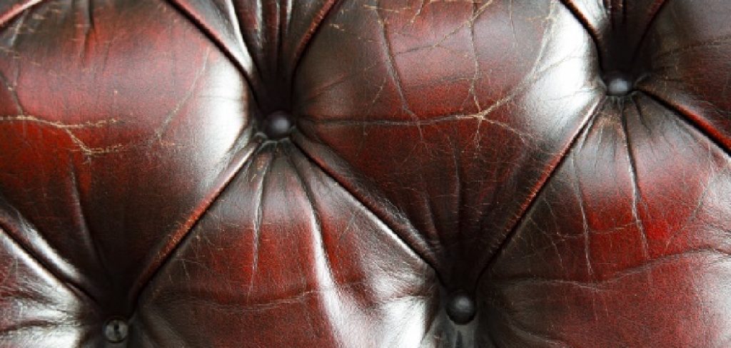 How to Repair Cracked Leather Sofa
