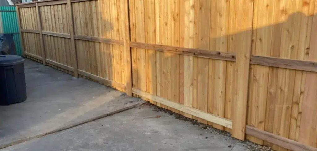 How to Repair a Leaning Fence