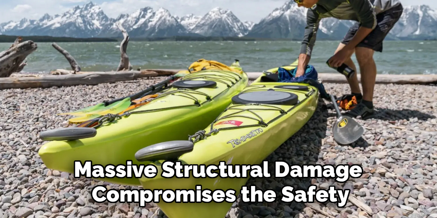 Massive Structural Damage
Compromises the Safety