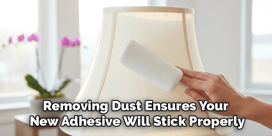 Removing Dust Ensures Your
New Adhesive Will Stick Properly