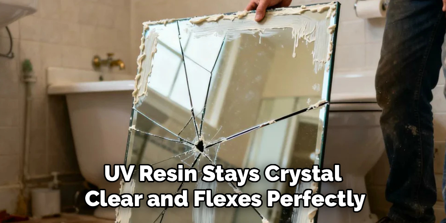 UV Resin Stays Crystal
Clear and Flexes Perfectly