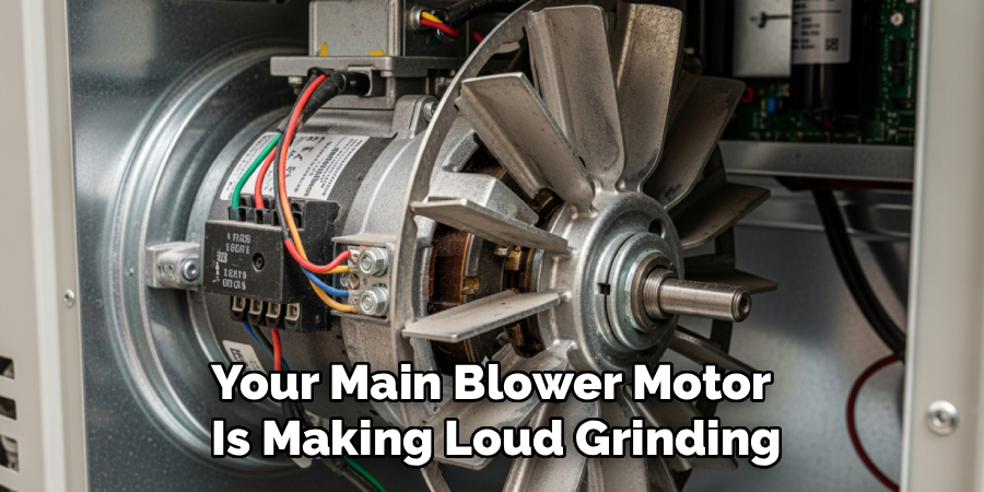 Your Main Blower Motor Is Making Loud Grinding