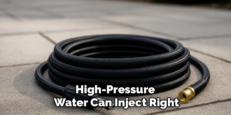 High-Pressure
Water Can Inject Right
