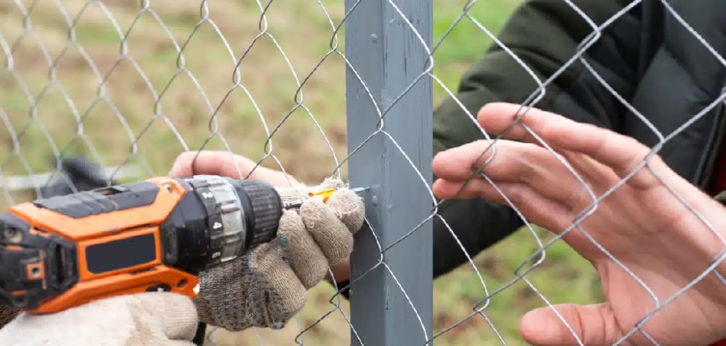 How To Repair Chain Link Fence Bottom