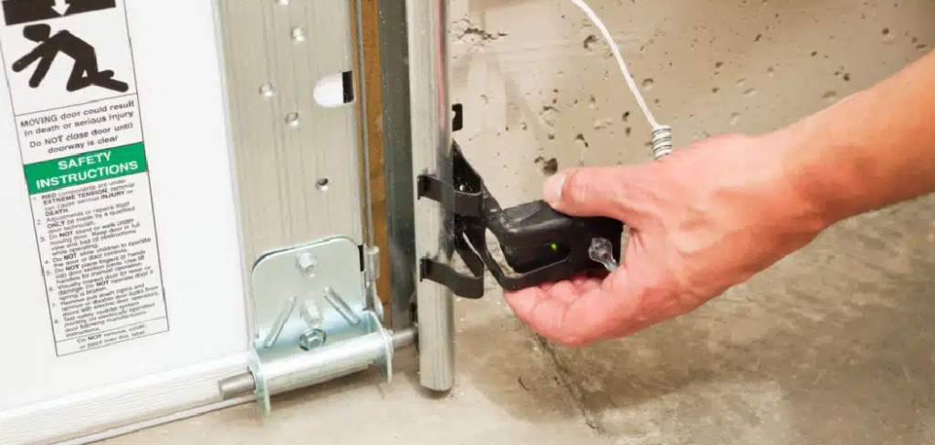How to Repair Garage Door Sensor
