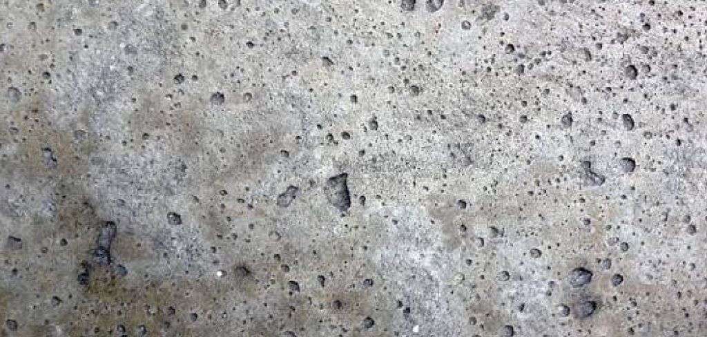 How to Repair Pitted Concrete
