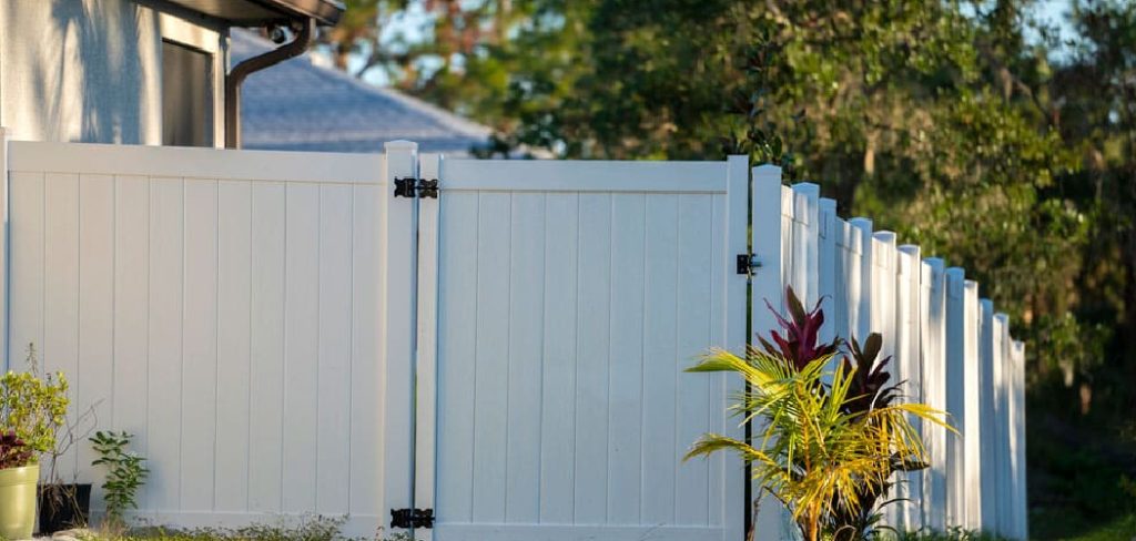 How to Repair Vinyl Fence