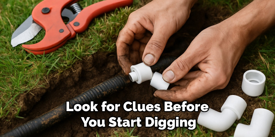 Look for Clues Before
You Start Digging