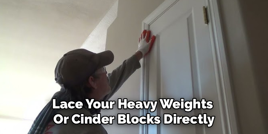 Lace Your Heavy Weights
Or Cinder Blocks Directly