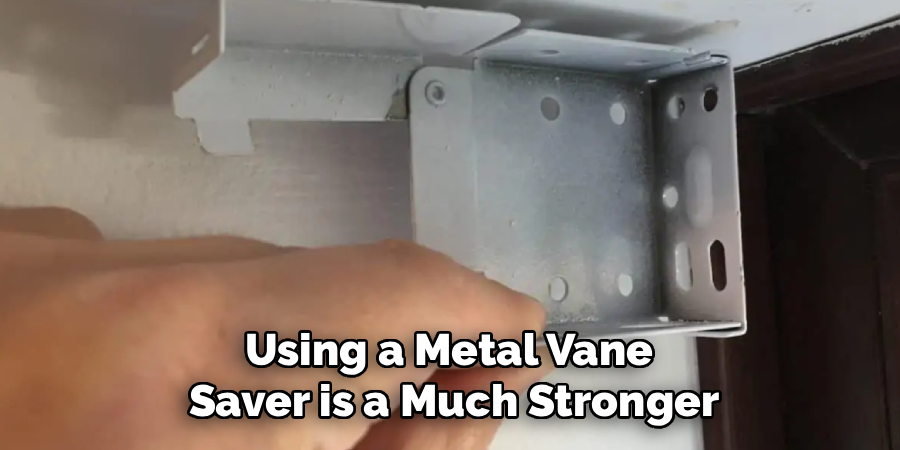 Using a Metal Vane
Saver is a Much Stronger