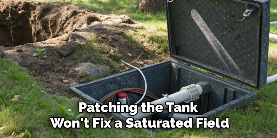 Patching the Tank
Won't Fix a Saturated Field