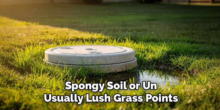 Spongy Soil or Un
Usually Lush Grass Points