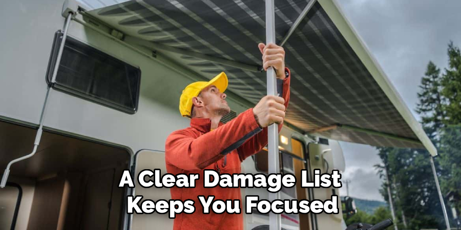 A Clear Damage List
Keeps You Focused